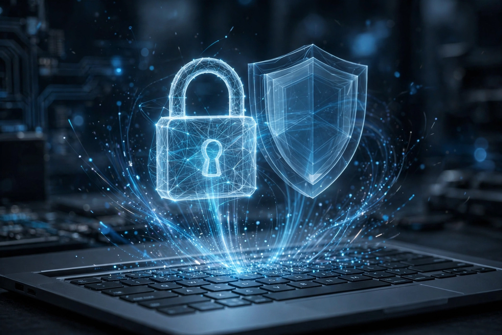 Protección de datos personales: candado digital que simboliza la seguridad de tu privacidad